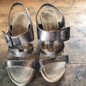AEROSOLES Bronze Sandals